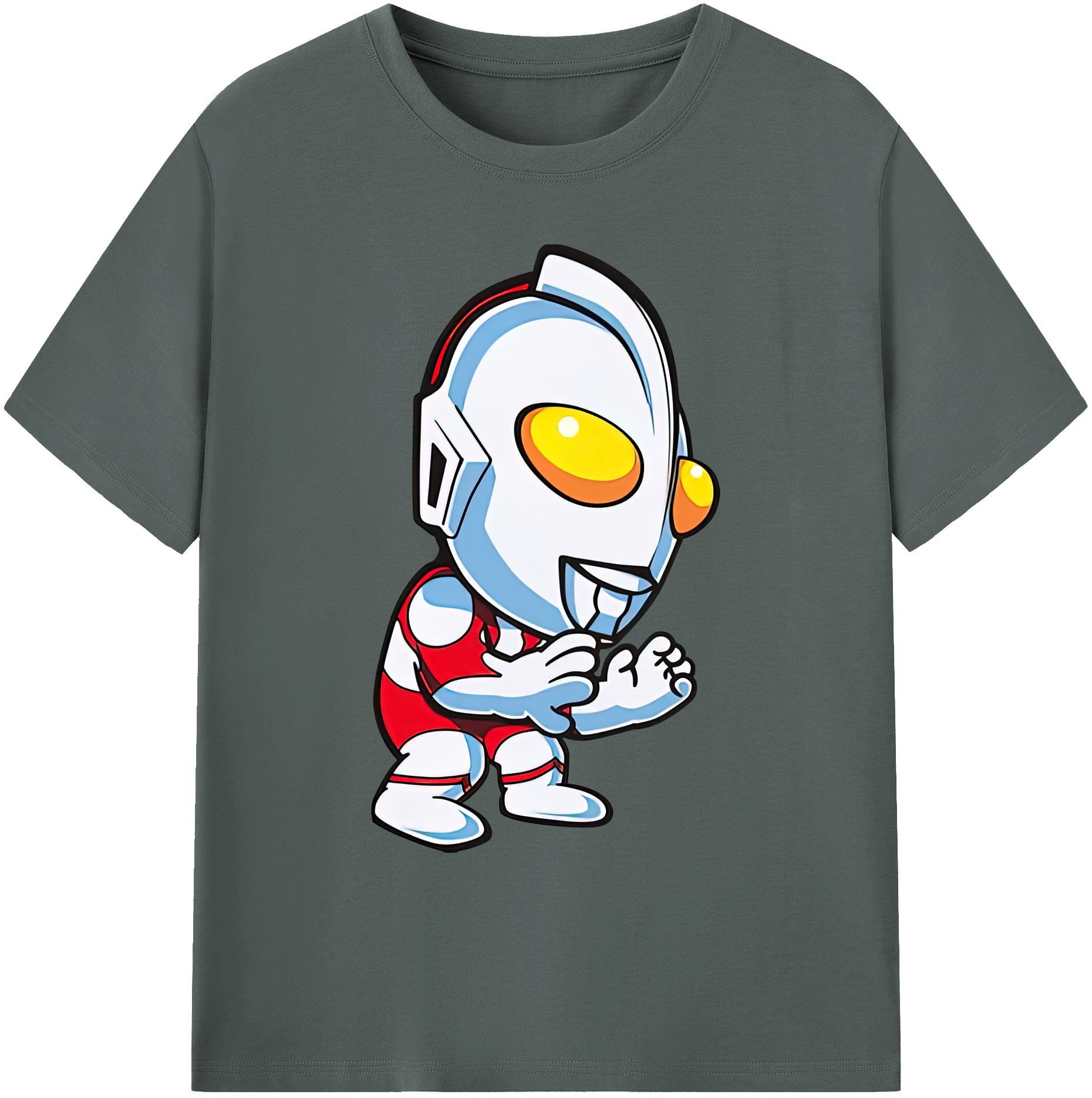 （画像用） ウルトラマン Ultraman 綿100％ メンズ半袖Tシャツ｜肌触りやわらか＆通気性